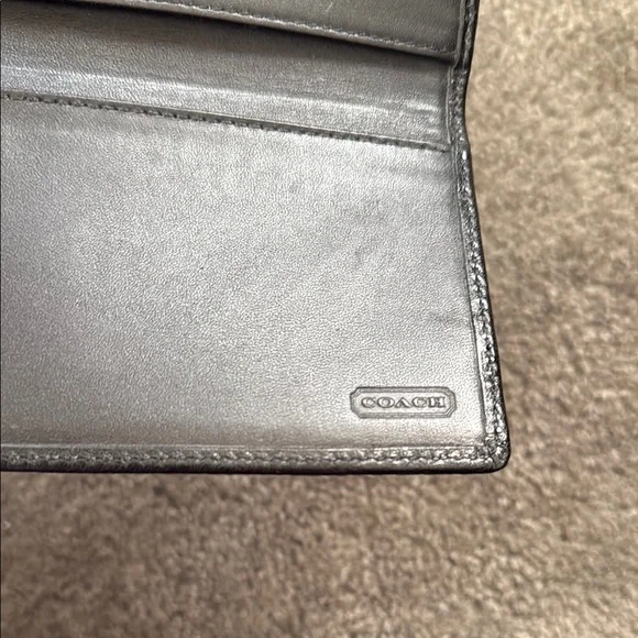 Coach Black Leather wallet - Picture 4 of 6